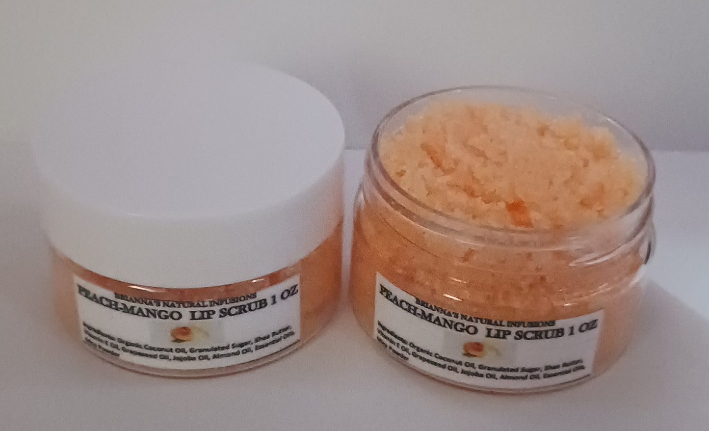 Peach-Mango Lip Scrub 1 OZ