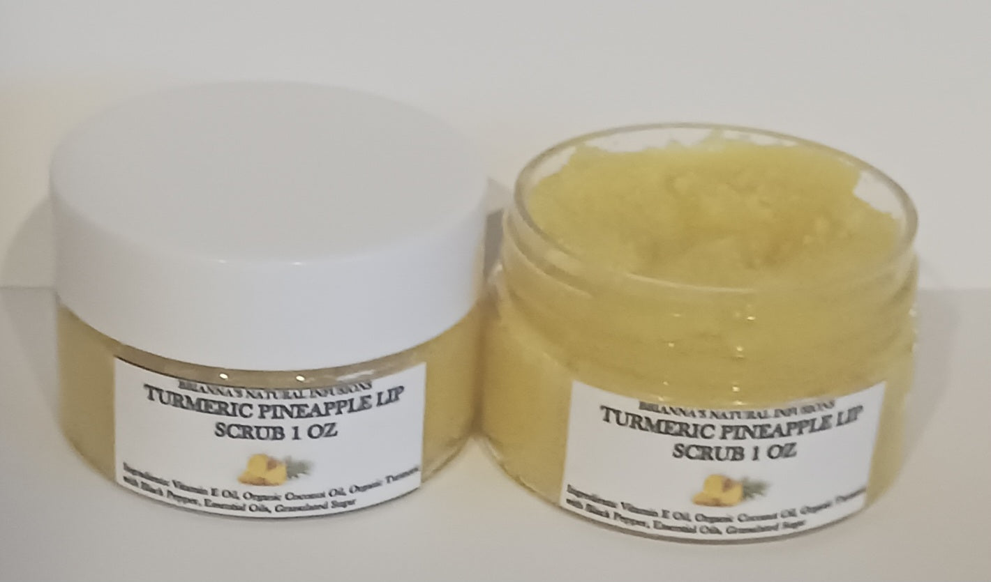 Turmeric Pineapple Lip Scrub 1 OZ