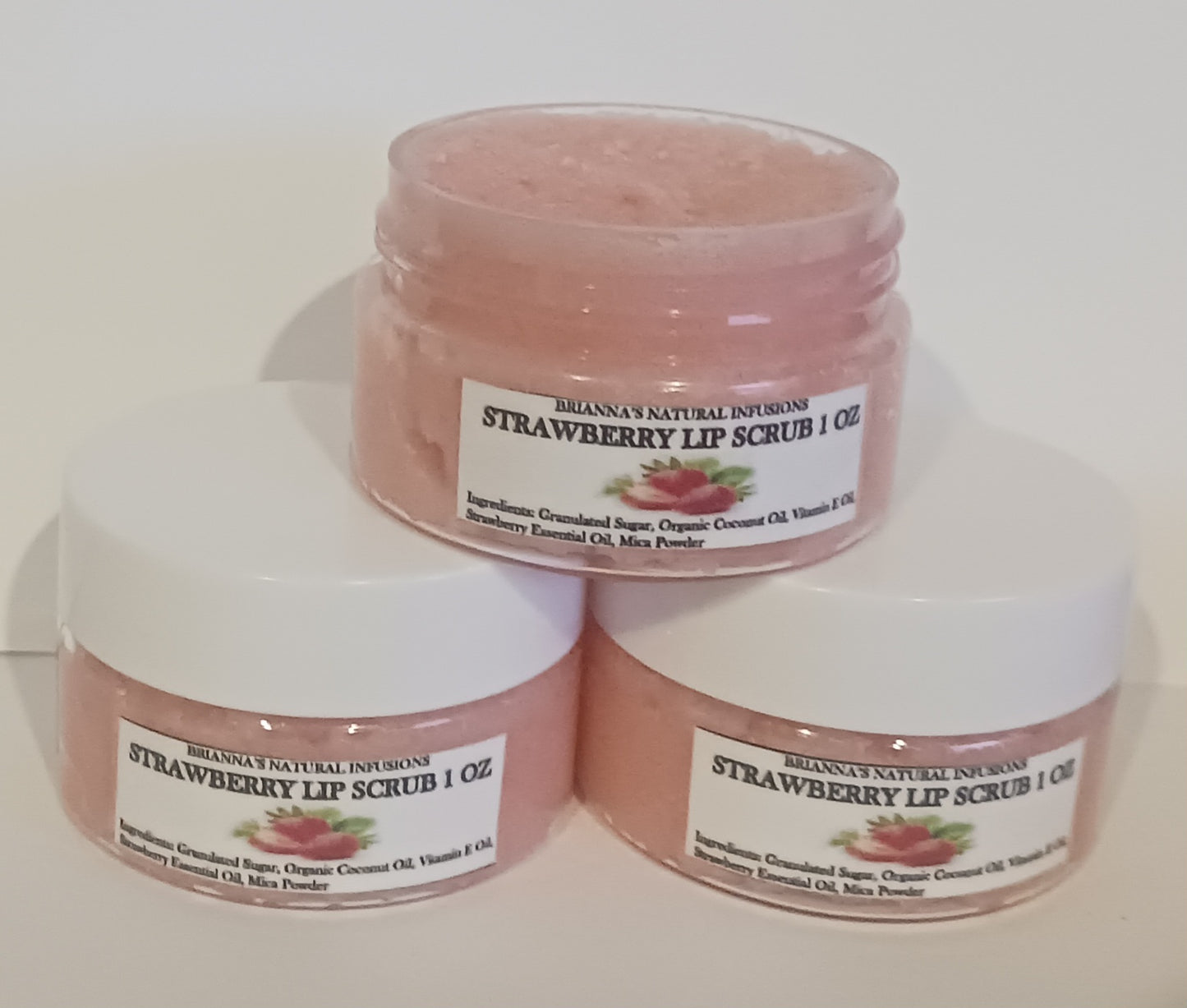 Strawberry Lip Scrub 1 OZ