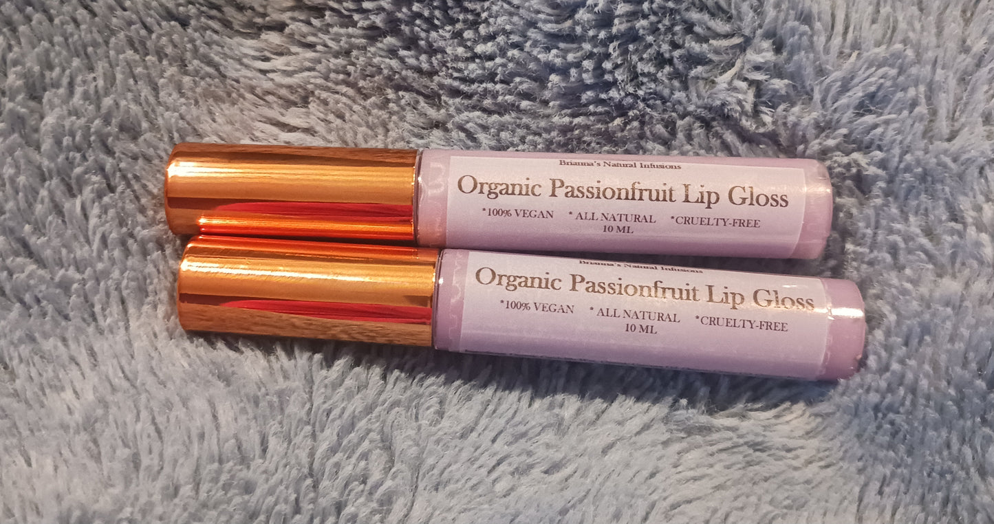 Organic Passionfruit Lip poss