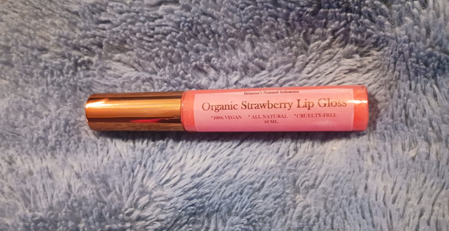 Organic Strawberry Lip Gloss