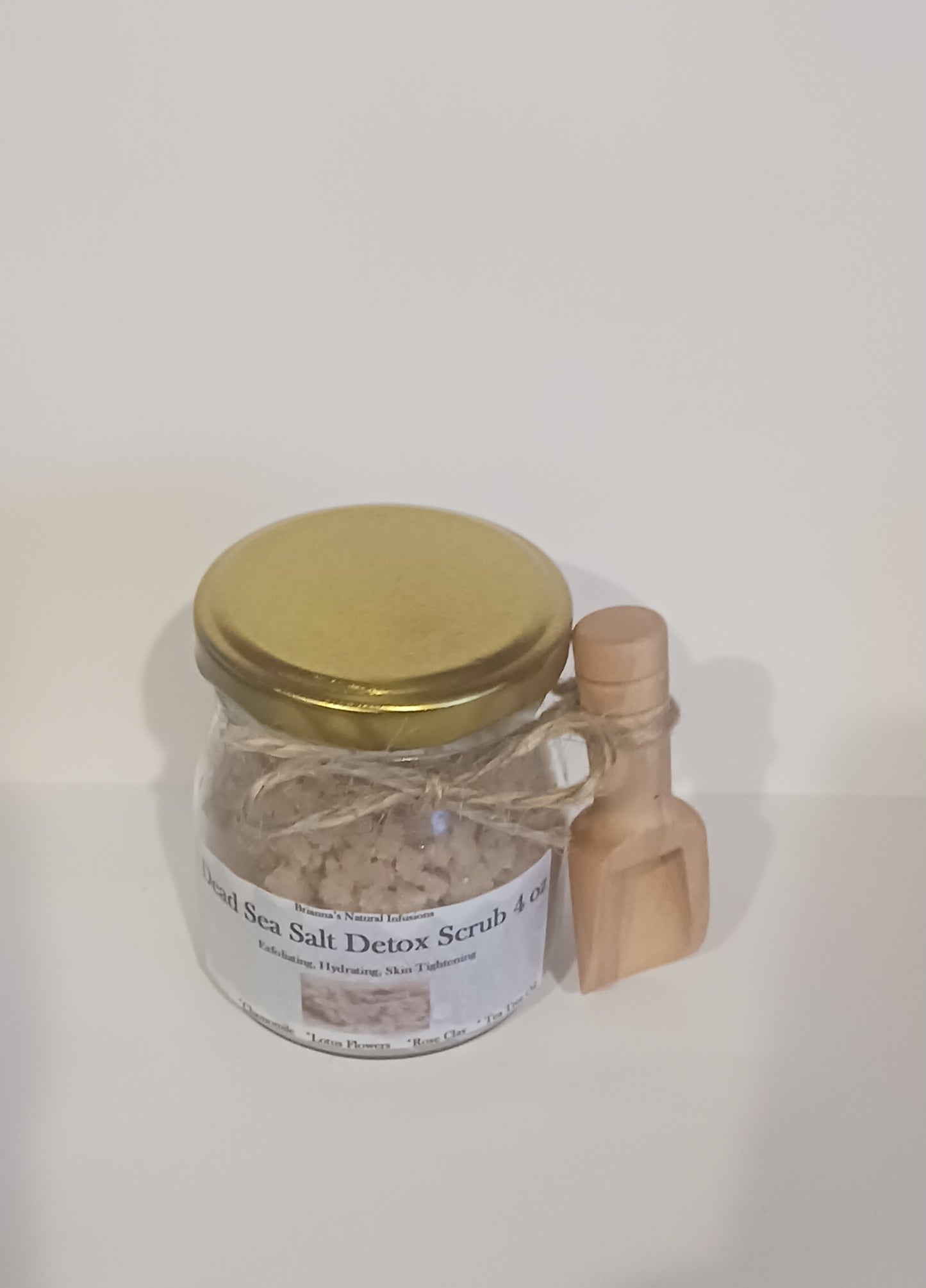 Dead Sea Salt Detox Scrub 4 oz