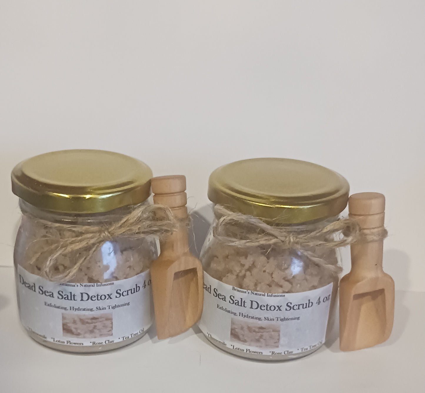 Dead Sea Salt Detox Scrub 4 oz
