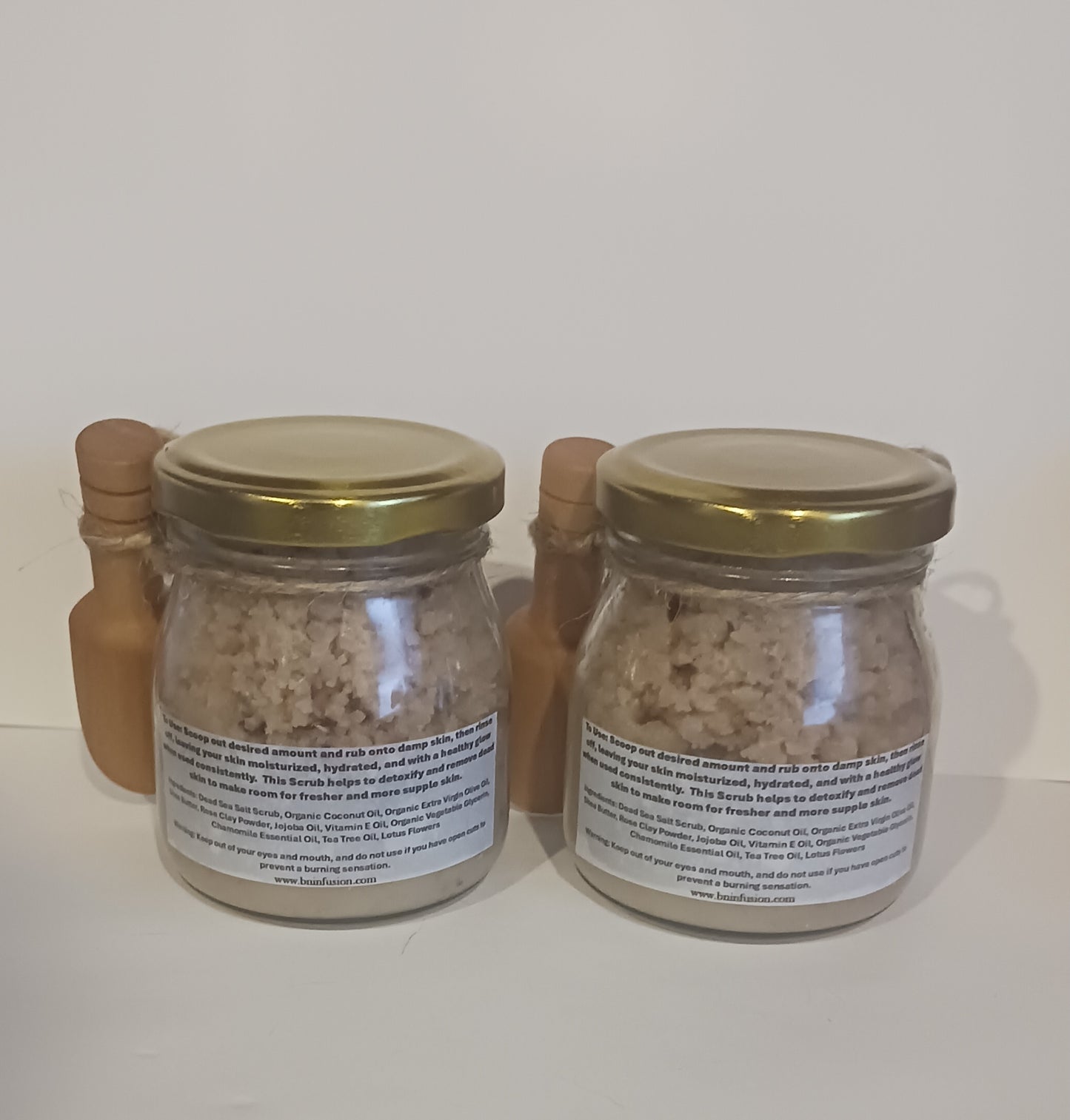 Dead Sea Salt Detox Scrub 4 oz