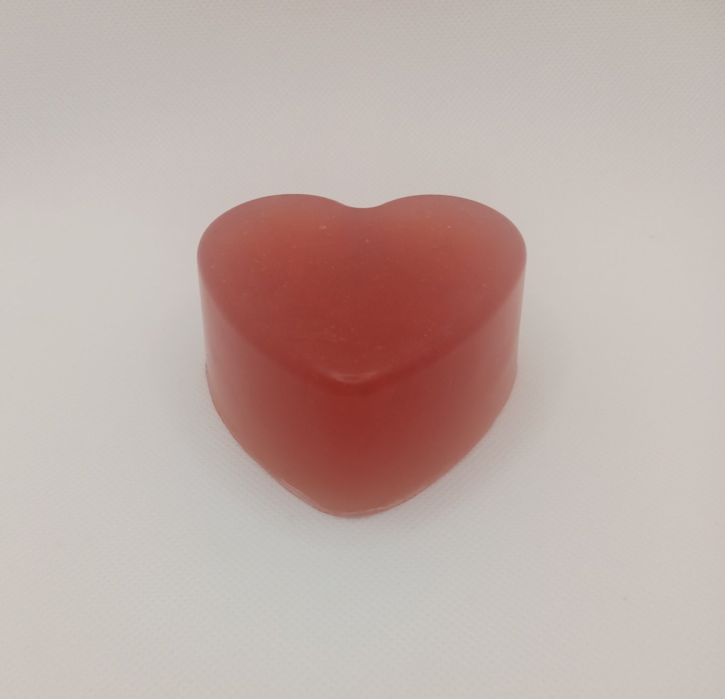 Cherry-Vanilla Glycerin Heart Soap