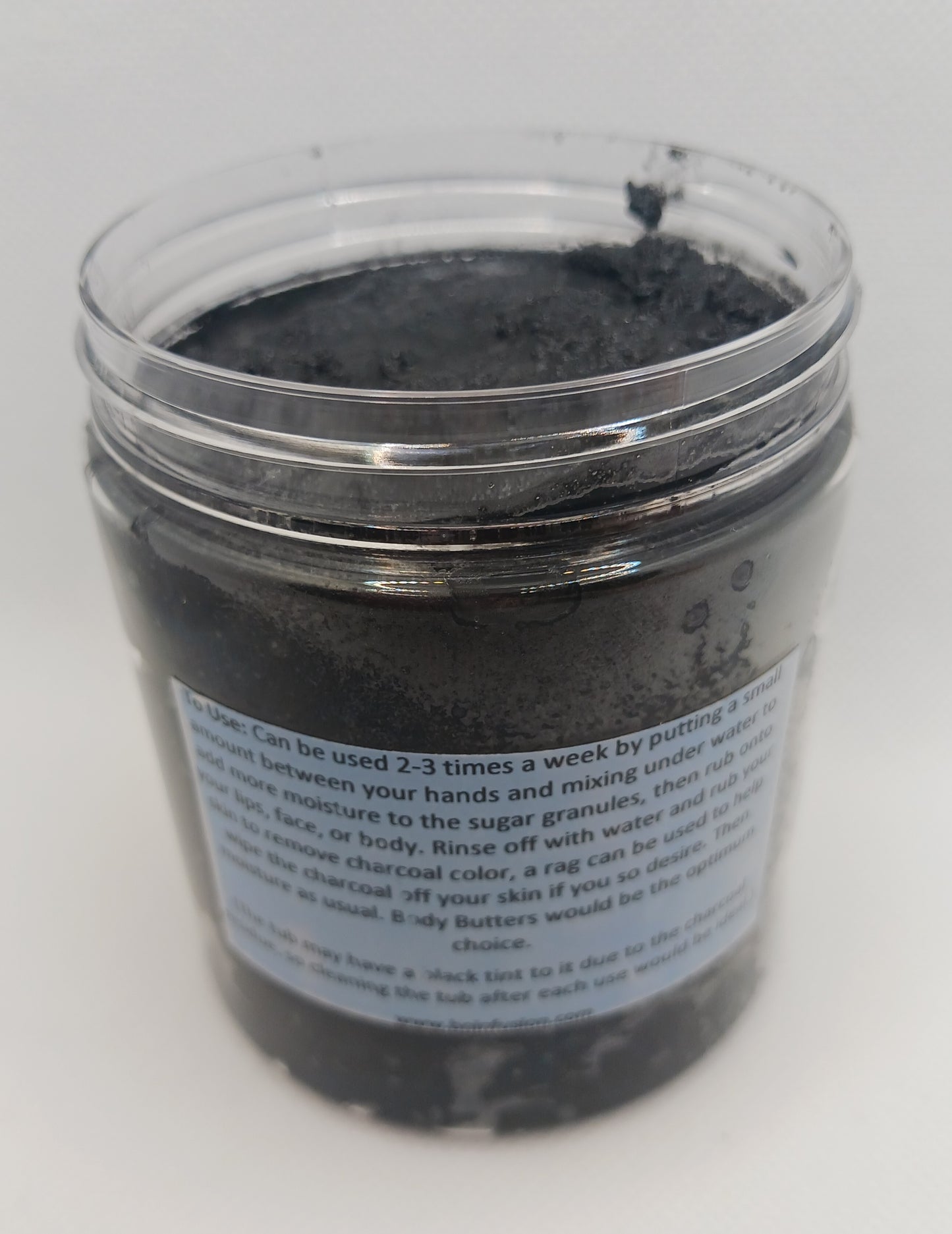 Organic Charcoal Detoxifying Sugar Scrub