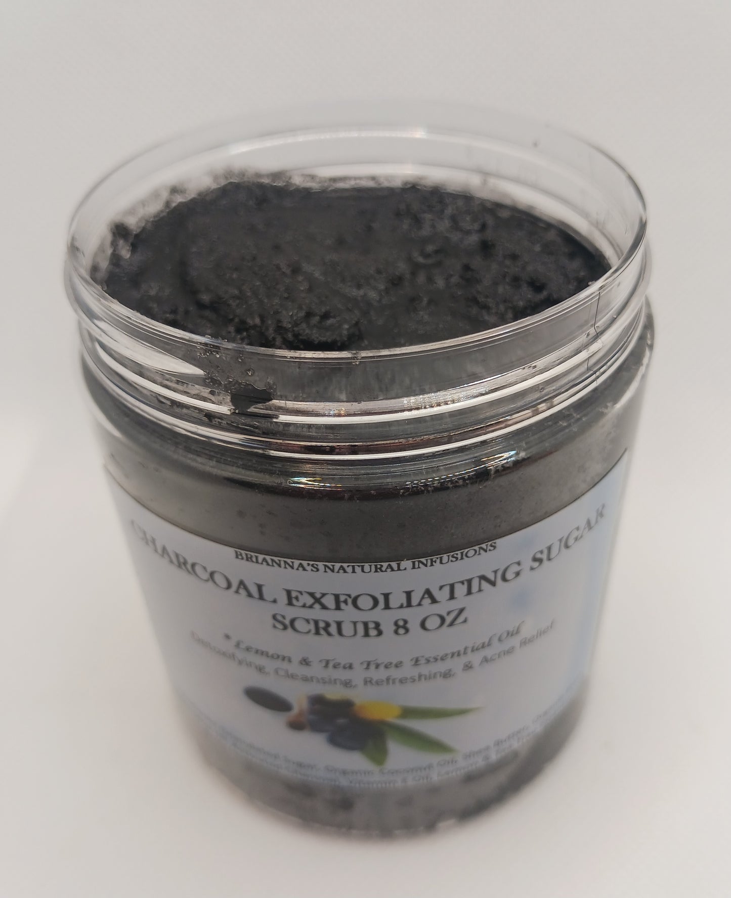 Organic Charcoal Detoxifying Sugar Scrub