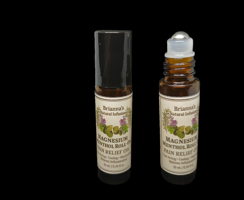 Magnesium Menthol Roll-on Pain Relief Oil