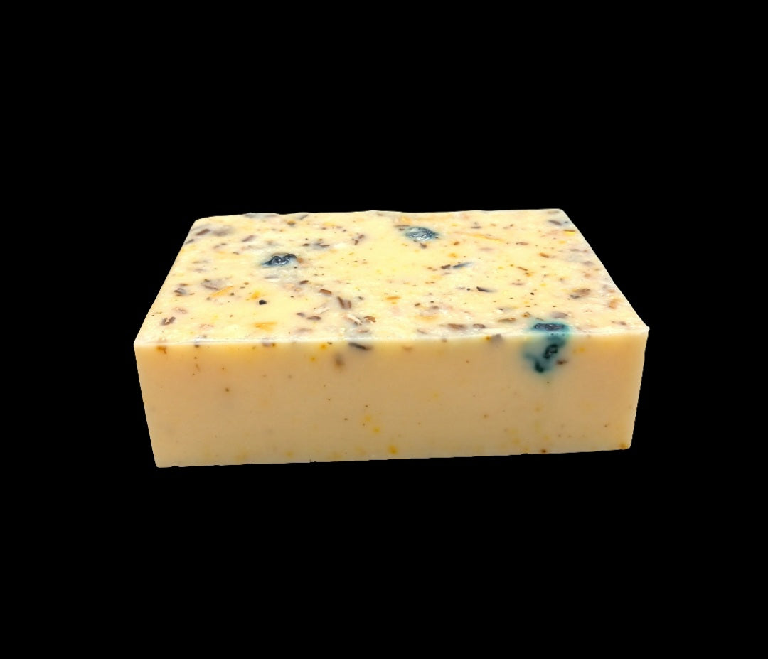 Dandelion Herbal Goat Milk Soap for Eczema w/Aloe & Honey