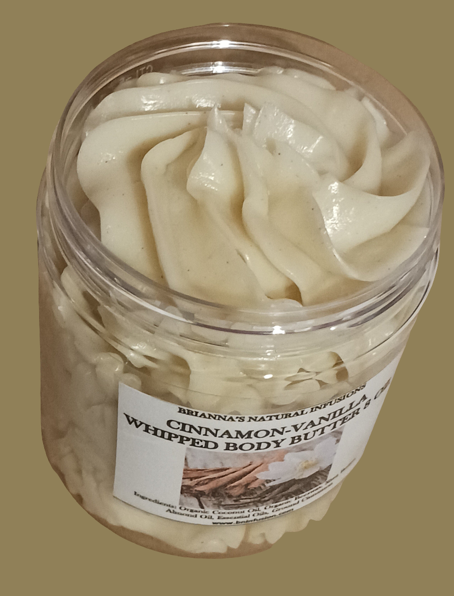 Cinnamon-Vanilla Whipped Body Butter