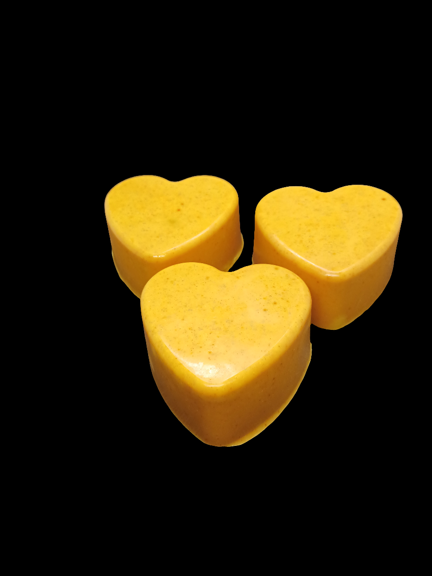 Heart Turmeric w/Clary Sage Goat Milk Soap