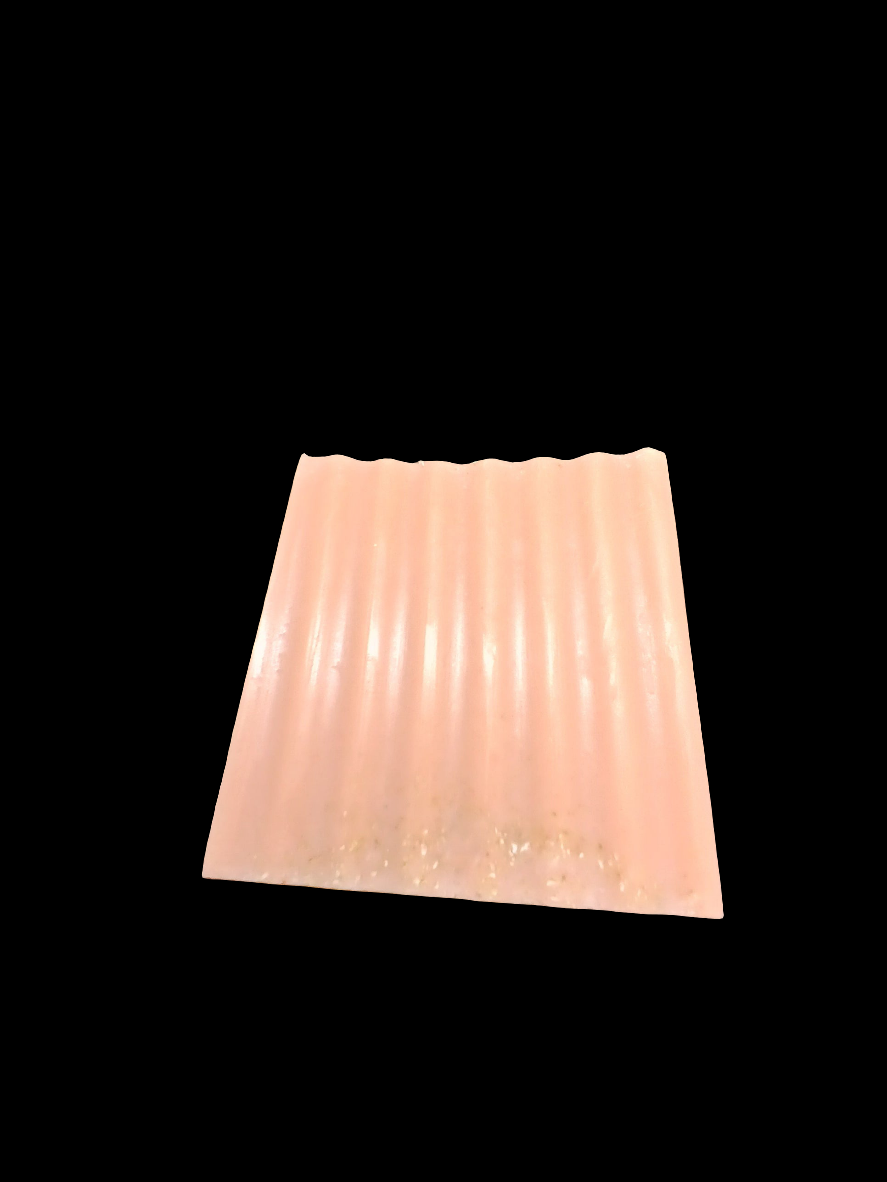 Honey, Lavender, Rose (Pink) Clay & Oatmeal Goat Milk Soap
