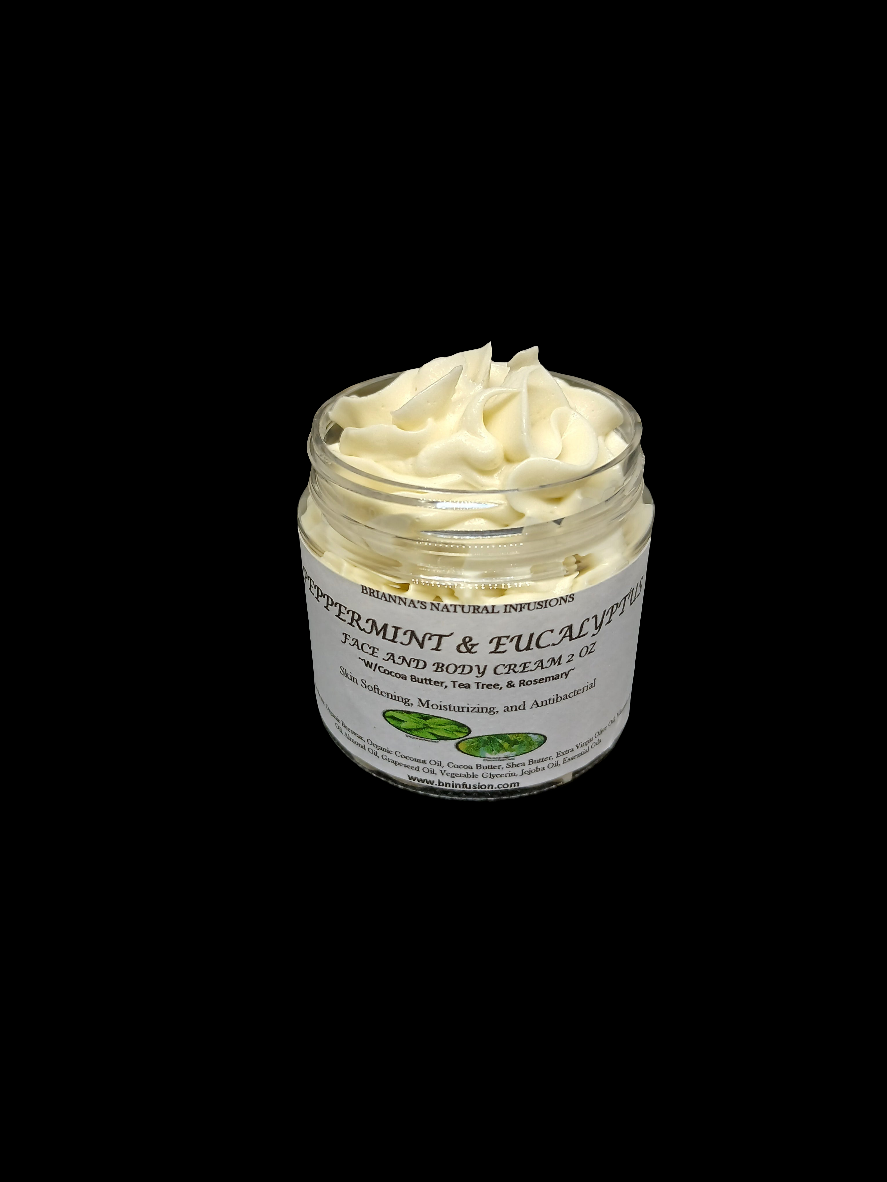 Peppermint & Eucalyptus Refreshing Face and Body Cream