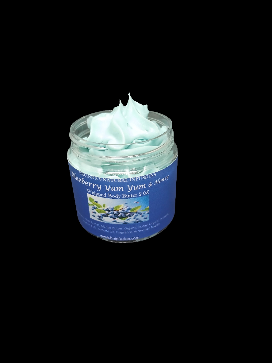 Blueberry Yum Yum Whipped Body Butter w/Honey