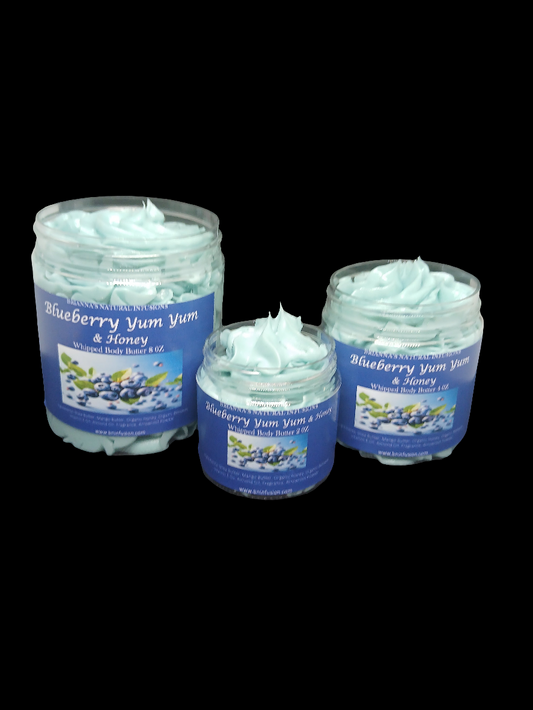 Blueberry Yum Yum Whipped Body Butter w/Honey