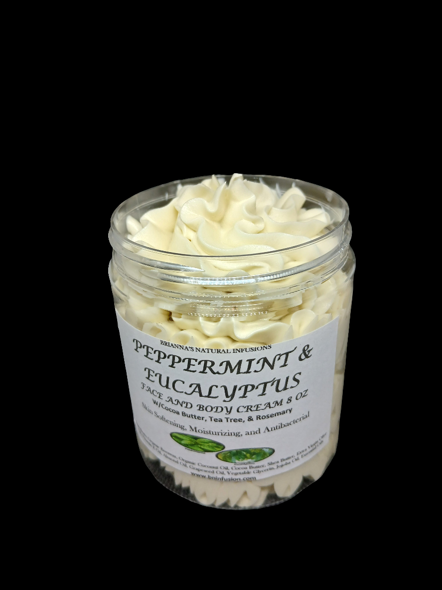 Peppermint & Eucalyptus Refreshing Face and Body Cream
