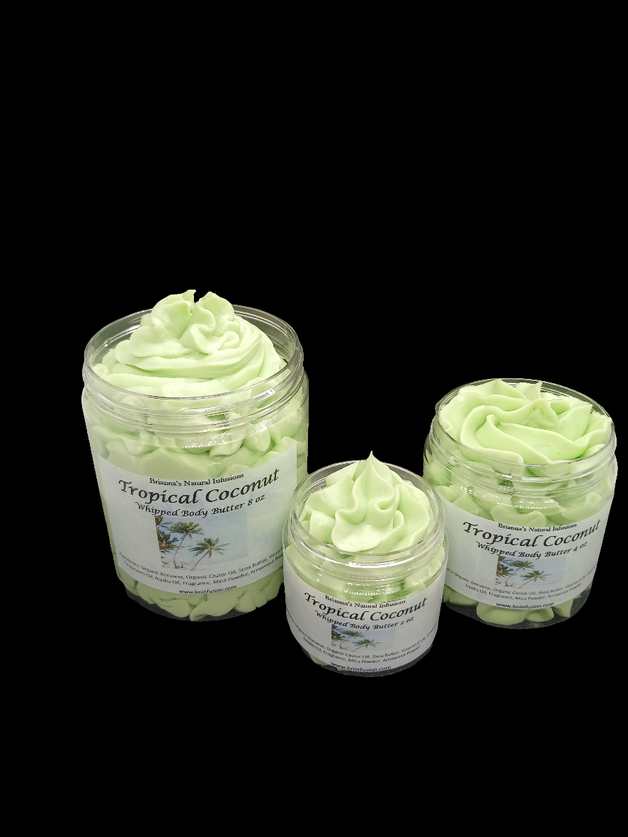 Tropical Coconut Whipped Body Butter