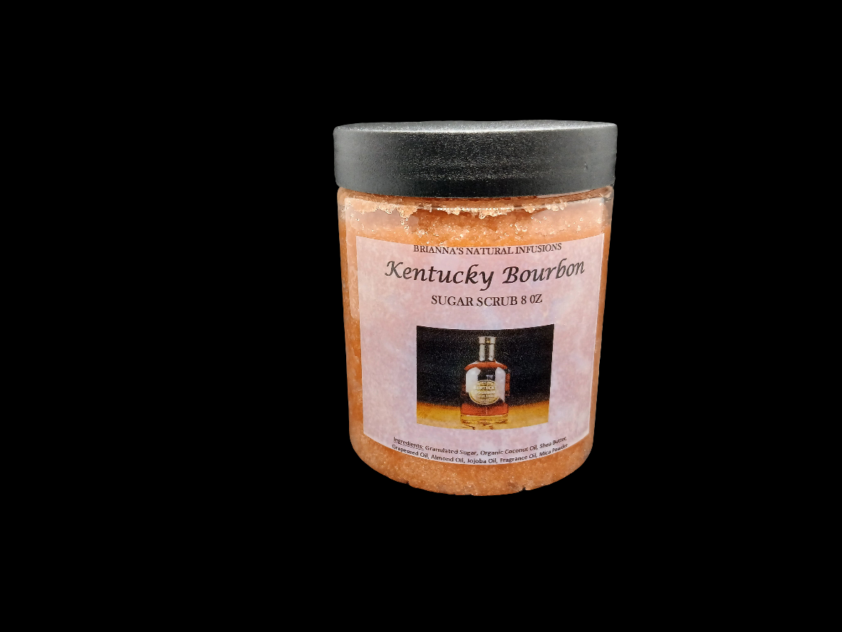 Kentucky Bourbon Sugar Scrub 8 oz