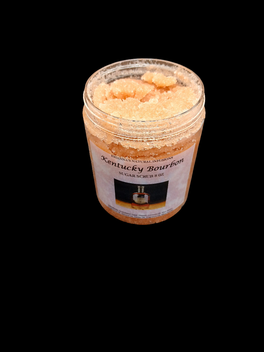 Kentucky Bourbon Sugar Scrub 8 oz