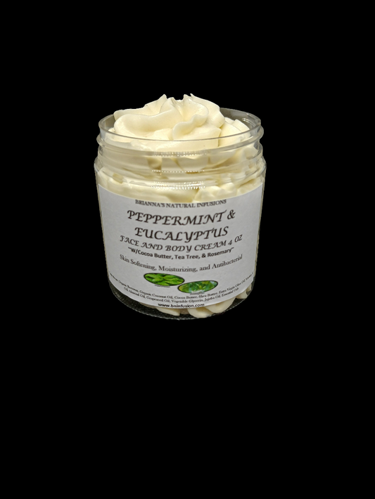 Peppermint & Eucalyptus Refreshing Face and Body Cream