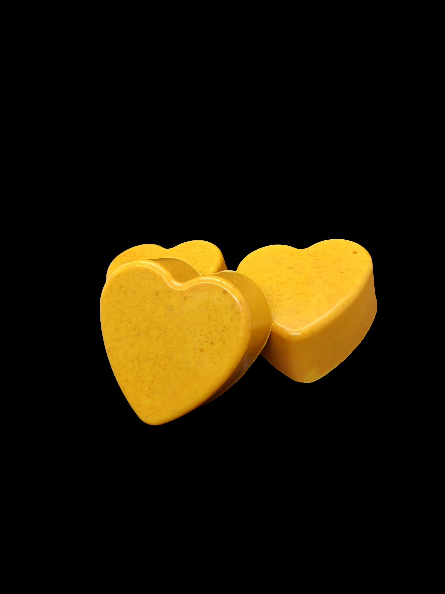 Heart Turmeric w/Clary Sage Goat Milk Soap