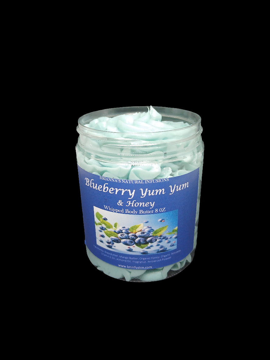 Blueberry Yum Yum Whipped Body Butter w/Honey