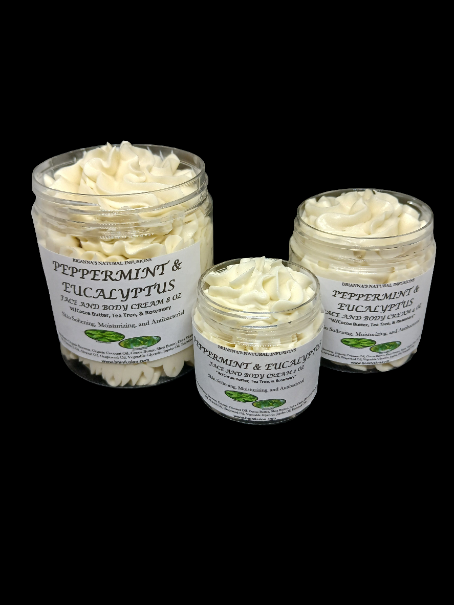 Peppermint & Eucalyptus Refreshing Face and Body Cream
