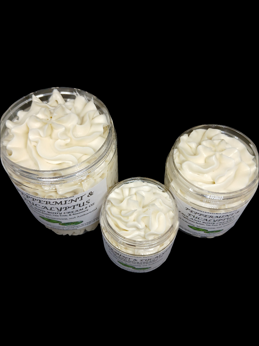 Peppermint & Eucalyptus Refreshing Face and Body Cream