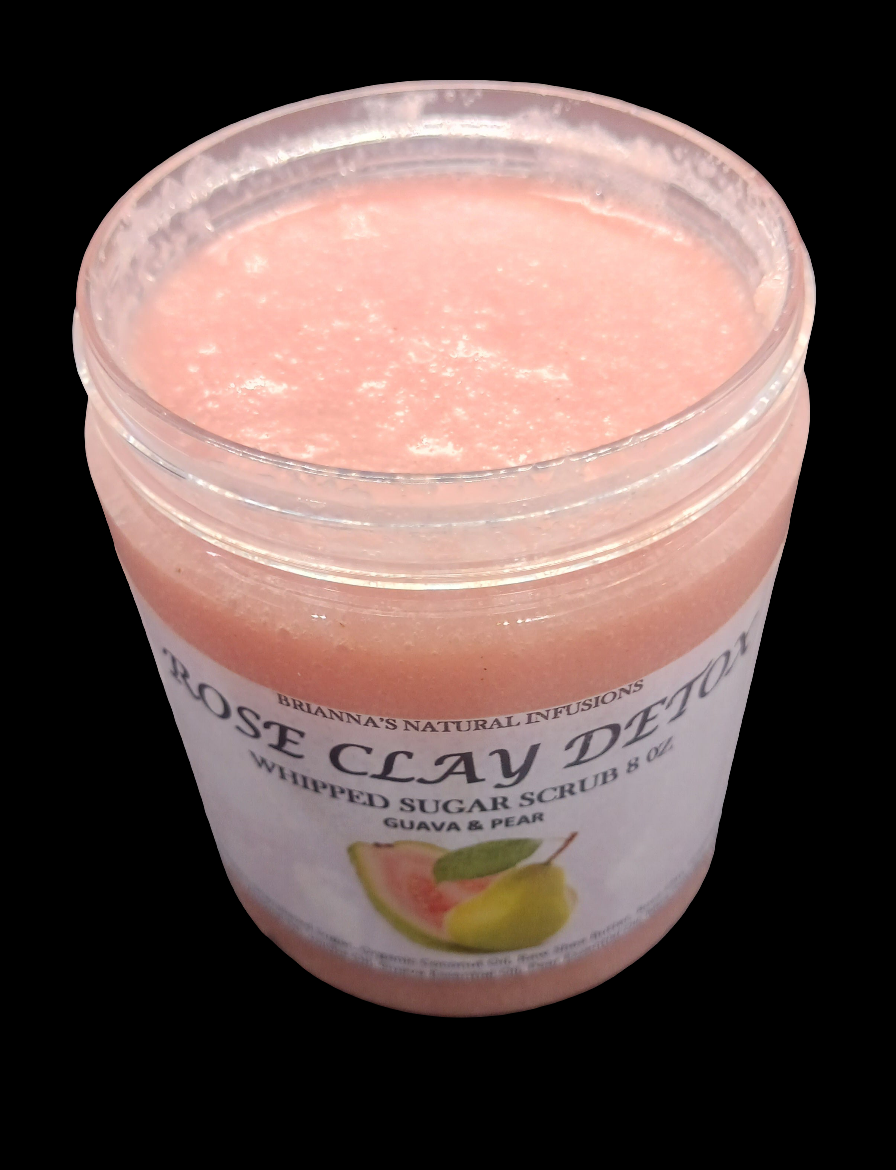 Rose Clay Detox Whipped Sugar Scrub