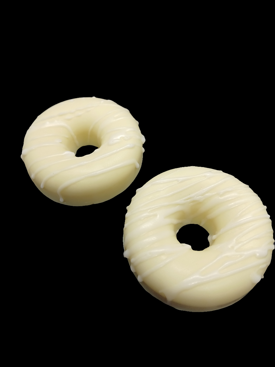 Lemon doughnut goat milk soap