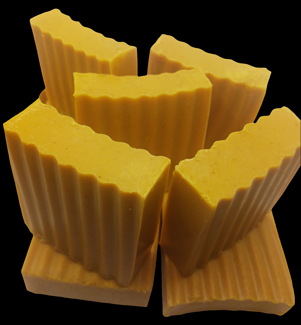 Turmeric Goat Milk Soap with Clary Sage