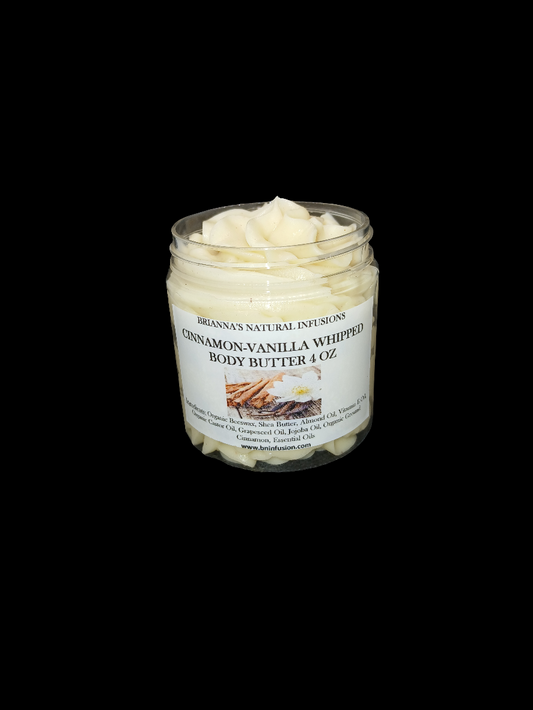 Cinnamon-Vanilla Whipped Body Butter