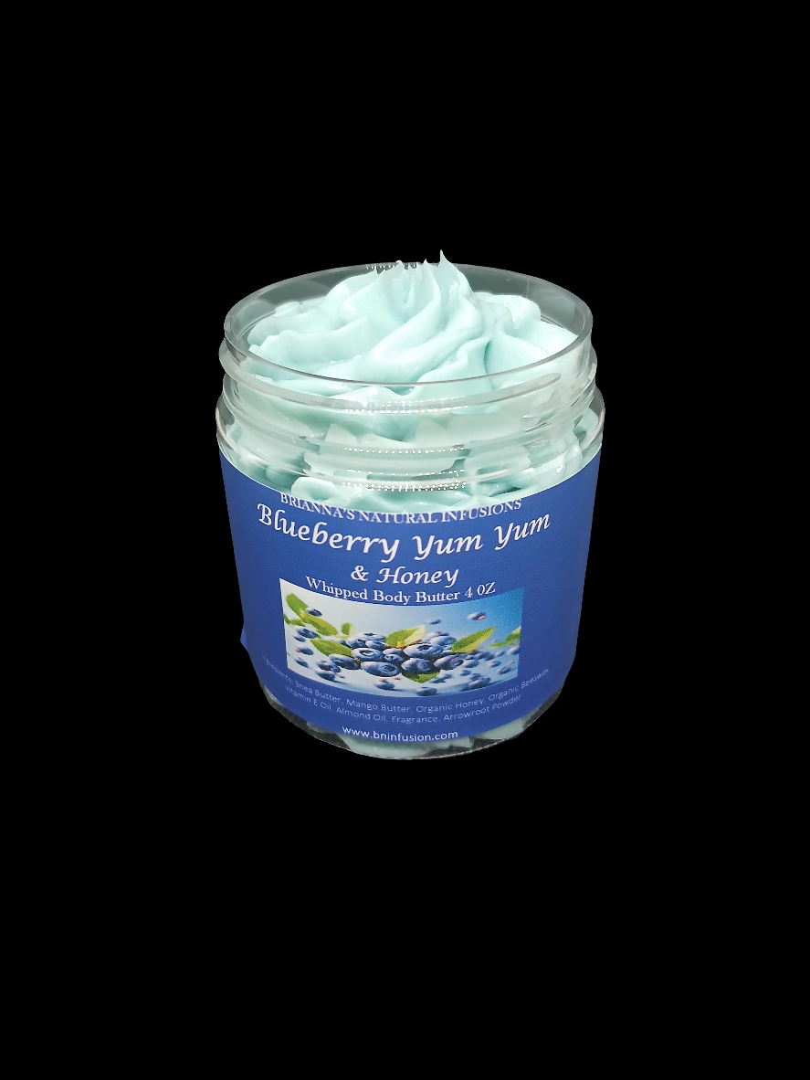 Blueberry Yum Yum Whipped Body Butter w/Honey