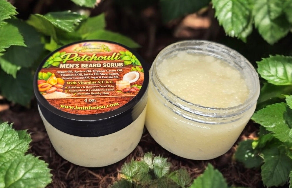 Patchouli Beard Scrub 4 oz