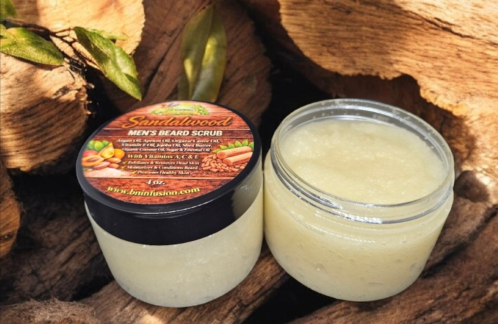 Sandalwood Beard Scrub 4 oz