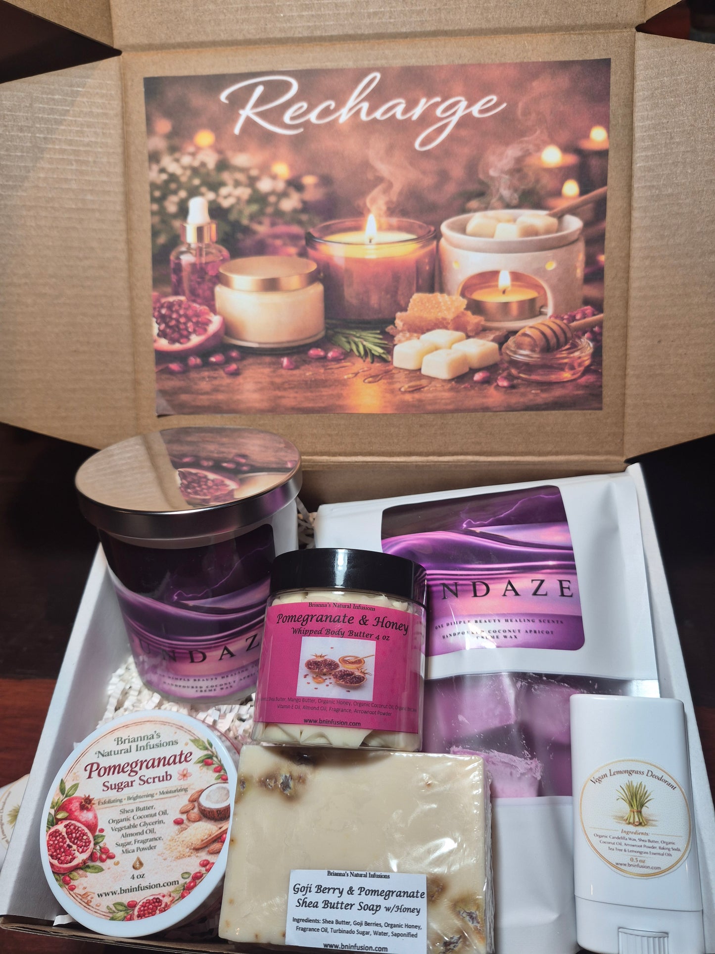 Recharge Spa Gift Set