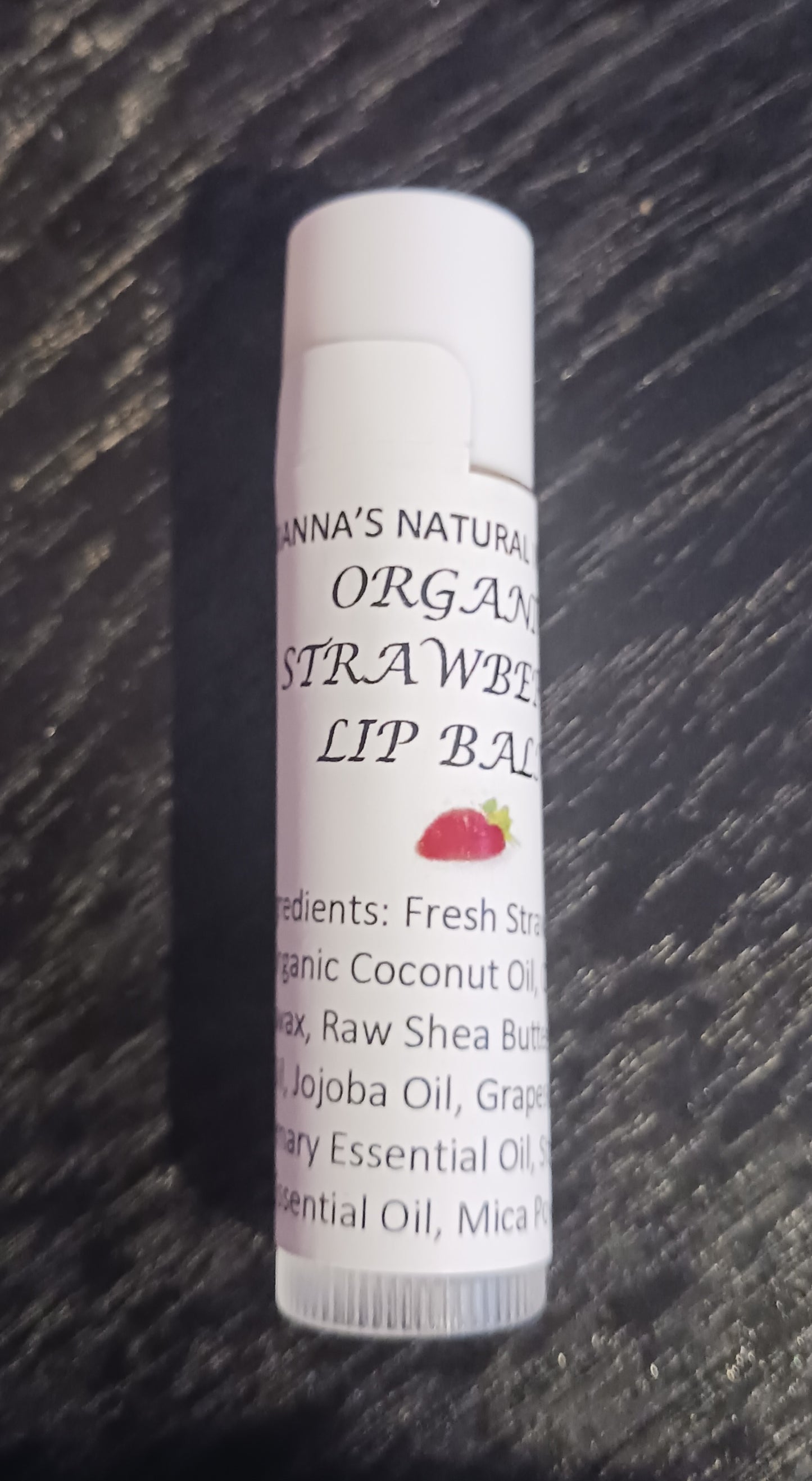 Organic Strawberry Lip Blam