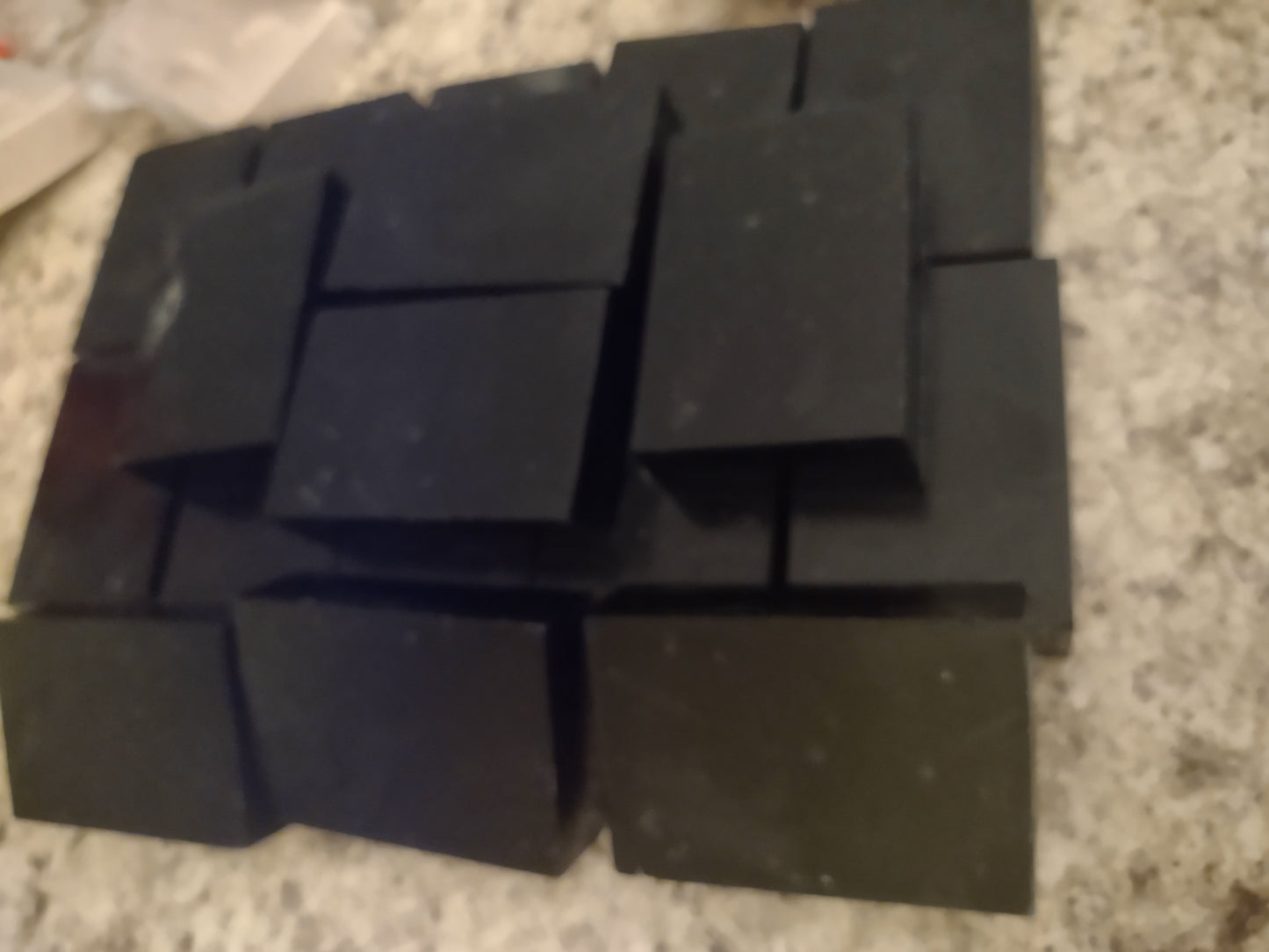 Charcoal Lavender Olive Oil Soap w/ Bergamot