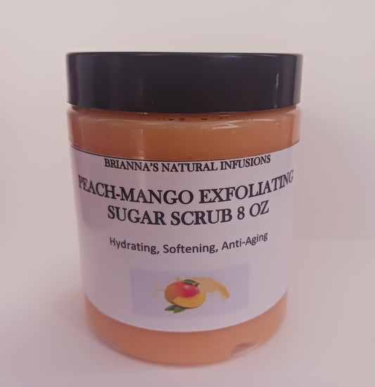 Peach-Mango Sugar Scrub