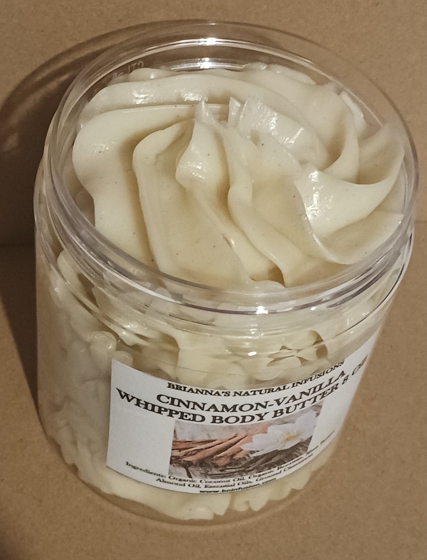 Cinnamon-Vanilla Whipped Body Butter