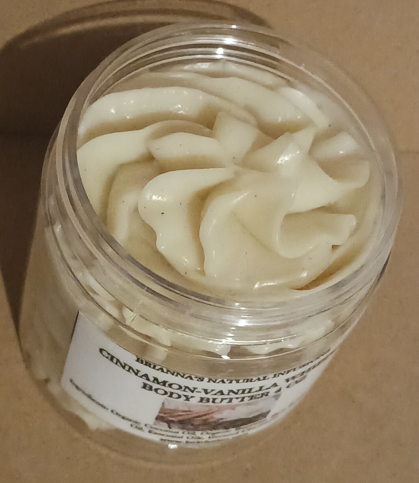 Cinnamon-Vanilla Whipped Body Butter