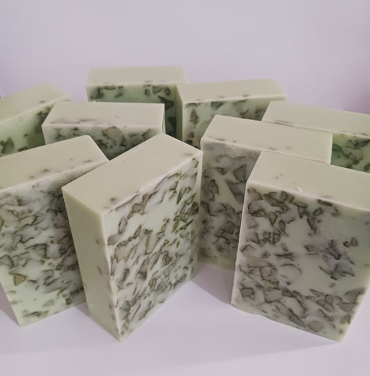 Spearmint & Eucalyptus Shea Butter Soap