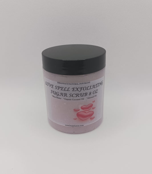 Love Spell Exfoliating Sugar Scrub 8 oz