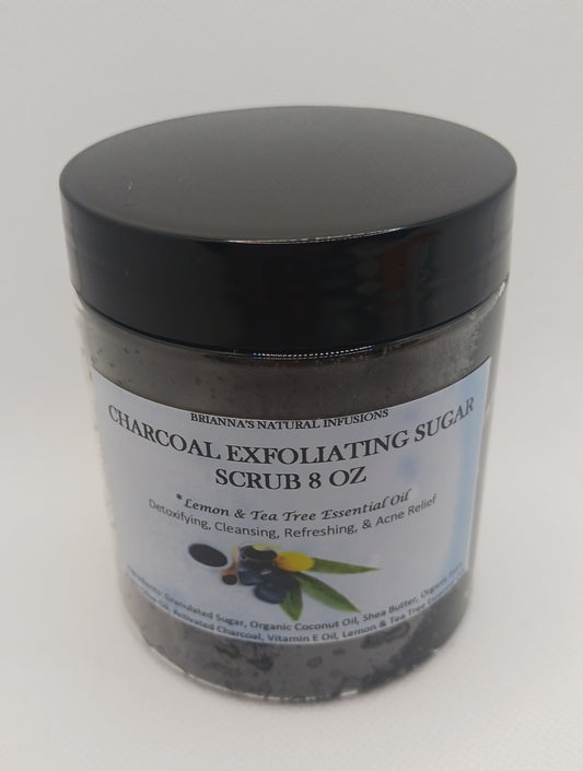 Organic Charcoal Detoxifying Sugar Scrub