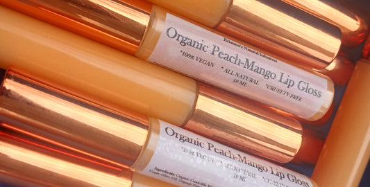 Organic Peach-Mango Lip Gloss