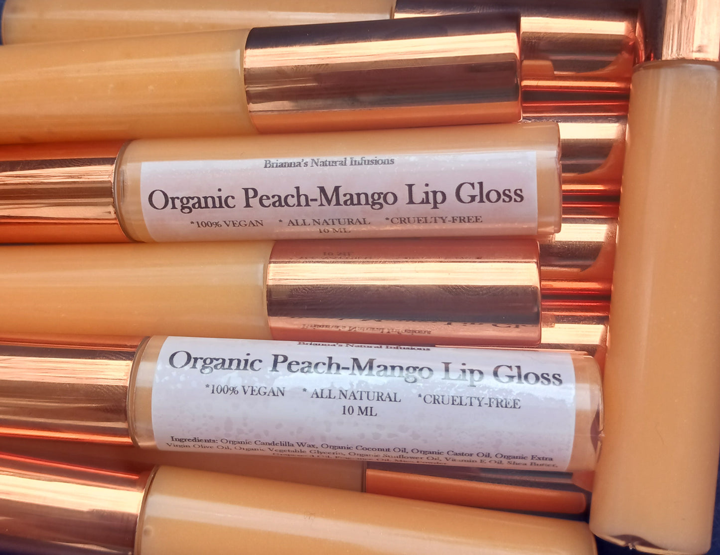 Organic Peach-Mango Lip Gloss