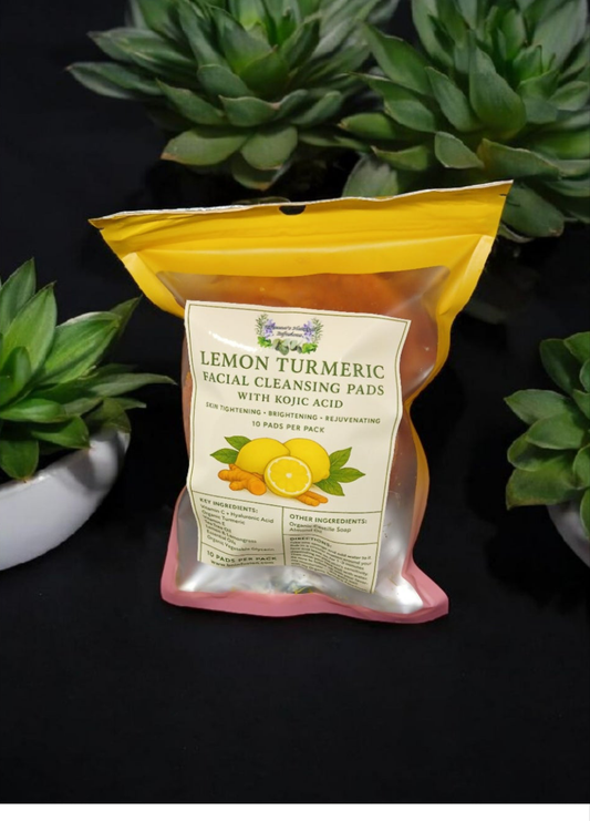 Turmeric w/Kojic Acid Facial Cleansing Pads