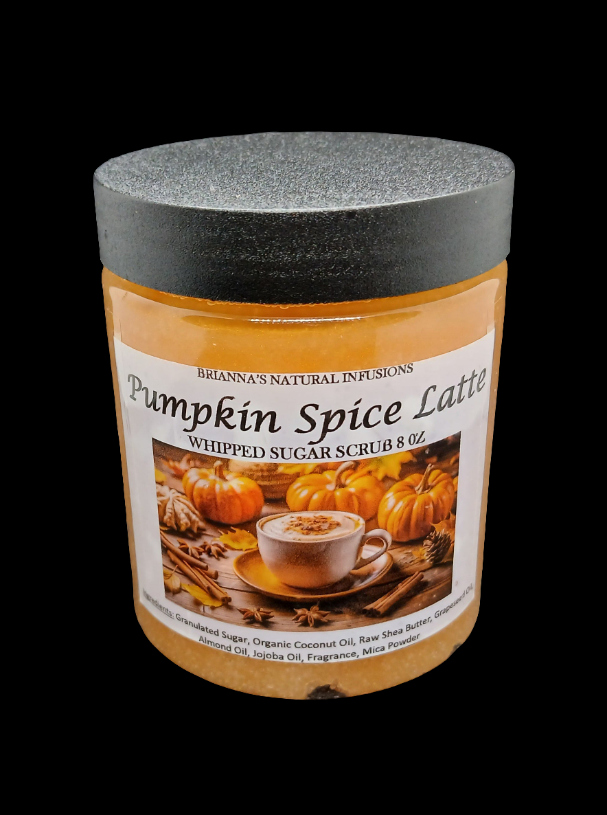 Pumpkin Spice Latte Sugar Scrub 8 oz