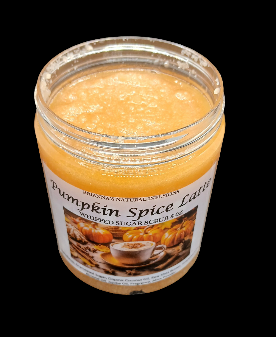 Pumpkin Spice Latte Sugar Scrub 8 oz