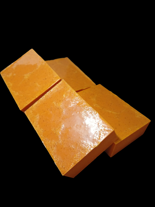 Turmeric Goat Milk Soap with Clary Sage